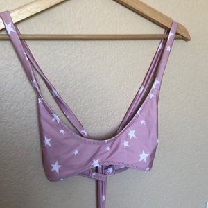 Fox swim bikini top and bottom